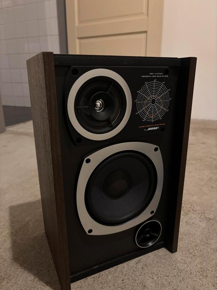 Bose Speaker - Vintage Klassieker, Audio, Tv en Foto, Luidsprekers, Gebruikt, Front, Rear of Stereo speakers, 60 tot 120 watt