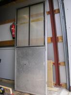 Aluminium kasdeur., Tuin en Terras, Ophalen, Polycarbonaat, Gebruikt, Aluminium