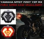 FULL CREE LED achterlicht met E24 IP67 MT07 / FZ07 /YZF R3, Verzenden, Nieuw