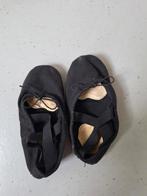 Zwarte canvas balletschoenen maat 27/28, Gebruikt, Decathlon, Ophalen of Verzenden, Jongen of Meisje