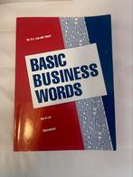 P.J. van der Voort - Basic Business Words, Boeken, Ophalen of Verzenden, Engels, P.J. van der Voort, Zo goed als nieuw