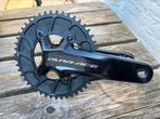 Shimano Dura Ace R9200 cranks, Ophalen of Verzenden, Zo goed als nieuw, Racefiets, Crankstel of Pedalen