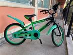 BMX kinder crossfiets 18 inch groen, Fietsen en Brommers, Fietsen | Crossfietsen en BMX, Staal, Ophalen, BMX Cross, 16 tot 20 inch