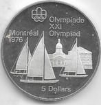 5  dollars  1973  Canada. km. 84   proof/unc, Zilver, Ophalen of Verzenden, Losse munt, Noord-Amerika