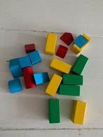 Gratis gekleurde houten blokjes voor in de blokkendoos, Kinderen en Baby's, Speelgoed | Houten speelgoed, Ophalen of Verzenden