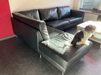Leren hoekbank te koop, Huis en Inrichting, Ophalen, Gebruikt