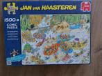 Jan van Haasteren raften 1500 stukjes compleet, Ophalen, 500 t/m 1500 stukjes, Zo goed als nieuw, Legpuzzel