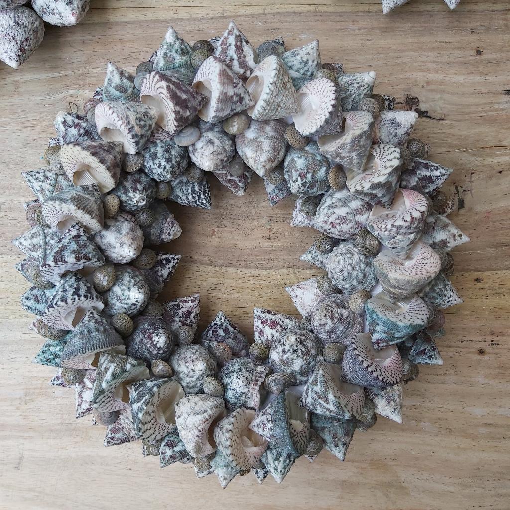 Handgemaakte Schelpenkrans afgeprijsd!, Ophalen of Verzenden, Nieuw