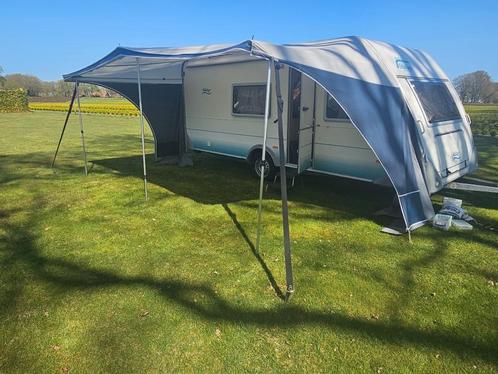 EIFELLAND 500 TKM Met Stapelbed, Caravans en Kamperen, Caravans, Particulier, tot en met 5, 750 - 1000 kg, Treinzit, Eifelland
