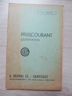 catalogus Prijscourant IJzerwaren E. Bronda Groningen 1962, Ophalen of Verzenden, Gelezen, Catalogus
