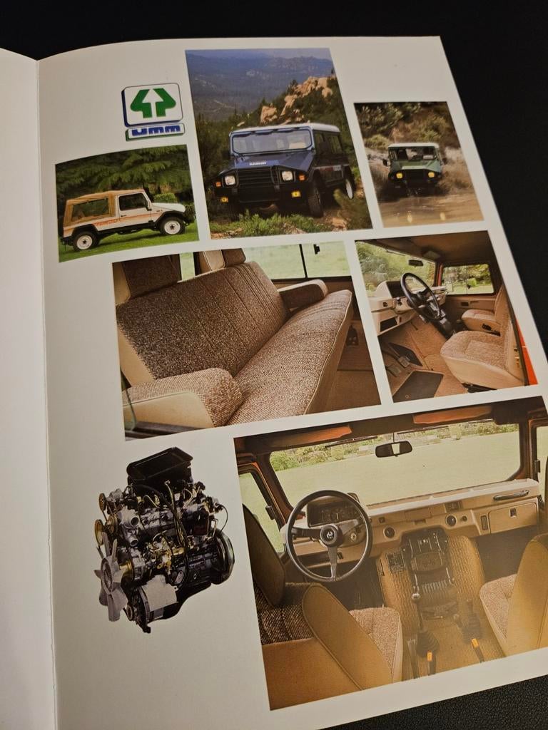 Brochure UMM Alter 4x4, Ophalen of Verzenden, Zo goed als nieuw, Overige merken