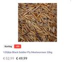 't Dijkje Black Soldier Fly Meelwormen 10kg, Dieren en Toebehoren, Dierenvoeding, Ophalen of Verzenden
