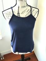 blauw geribbelde open hemdje of top singlet , Undiz mt S, Blauw, Ophalen of Verzenden, Zo goed als nieuw, Undiz