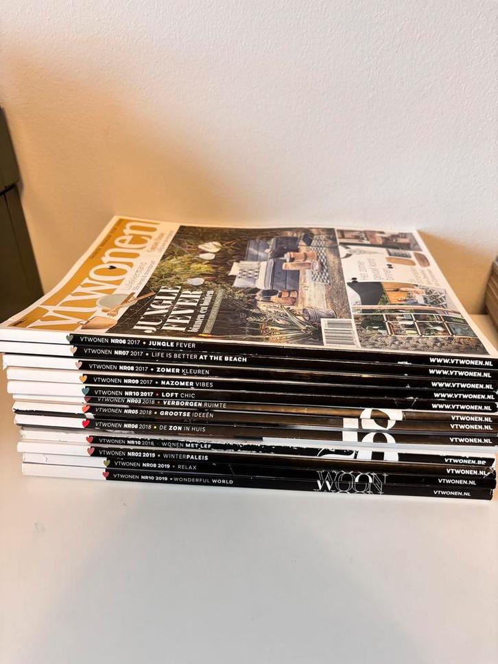 VTwonen 2017-2019 los, Boeken, Tijdschriften en Kranten, Zo goed als nieuw, Ophalen of Verzenden