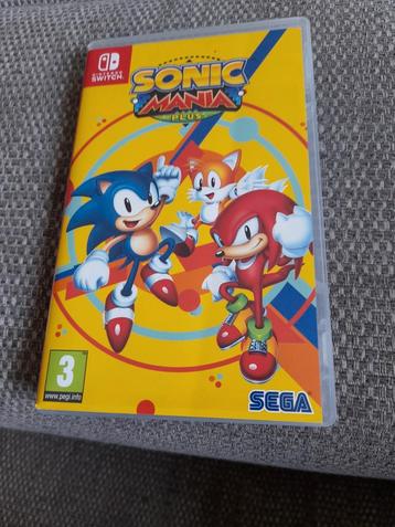Switch spel Sonic Mania beschikbaar voor biedingen