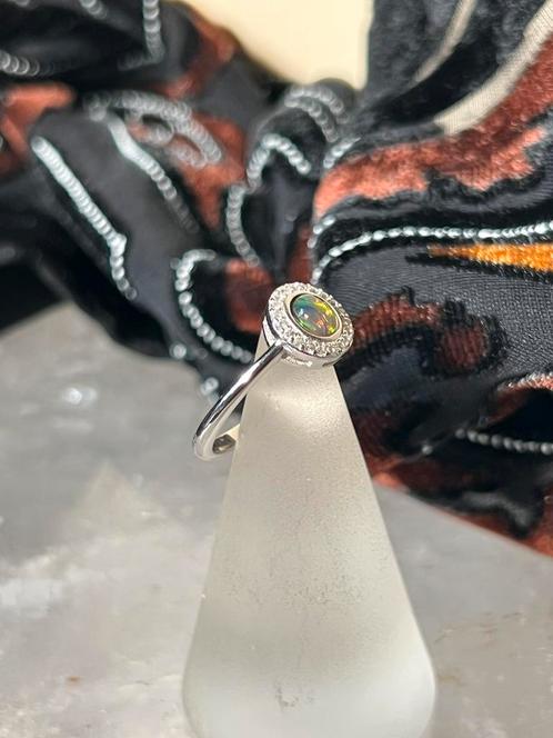Edelopaal opaal Topaas geluk liefde creatief vreugde magie, Sieraden, Tassen en Uiterlijk, Ringen, Nieuw, Dame of Heer, 17 tot 18