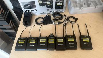 Sony UWP-D16 zender set (draadloze microfoons) beschikbaar voor biedingen