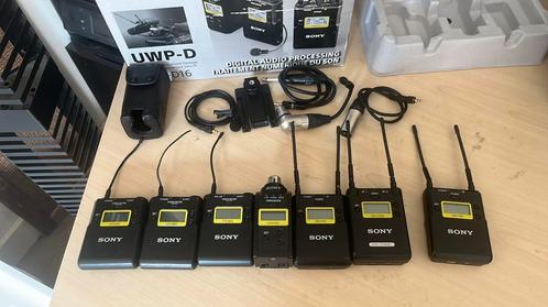 Sony UWP-D16 zender set (draadloze microfoons), Muziek en Instrumenten, Microfoons, Gebruikt, Overige typen, Ophalen of Verzenden