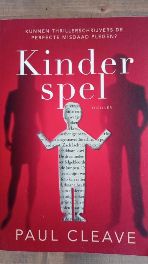 Paul Cleave - Kinderspel, Boeken, Thrillers, Zo goed als nieuw, Nederland, Ophalen of Verzenden