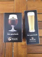 Hertog Jan glazen, Verzamelen, Glas en Borrelglaasjes, Nieuw, Ophalen of Verzenden, Bierglas