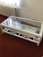 Mooie witte salontafel/sidetable, Huis en Inrichting, Tafels | Salontafels, Ophalen, 100 tot 150 cm, 50 tot 100 cm, Zo goed als nieuw
