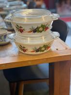 Twee JAJ Pyrex ovenschalen met deksel, Ophalen of Verzenden