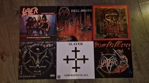 SLAYER vinyl LPs Hell Awaits Show No Seasons Abyss God Hates, Cd's en Dvd's, Vinyl | Hardrock en Metal, Nieuw in verpakking, Ophalen of Verzenden