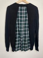 Semicouture zwart vestje groen geruit wol gebreid XS, Semicouture, Ophalen of Verzenden, Zo goed als nieuw, Info@abrahamindustries.it