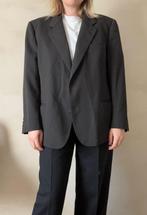 Vintage Zwart Grijze Blazer Maat 56, Kleding | Heren, Kostuums en Colberts, Zwart, Ophalen of Verzenden, Gedragen, Maat 56/58 (XL)