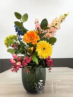 Zijden silk boeket met vrolijke kleuren NIEUW!, Binnen, Info@flowersbymirjam.nl, Nieuw, Transformatorstraat 6a