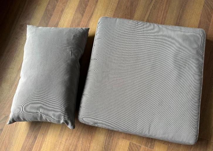 IKEA HÅLLÖ tuinkussens antraciet grijs, Tuin en Terras, Tuinmeubel-accessoires, Gebruikt, Ophalen