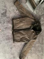 Zware leren jas Maat 56 gevoerd, Kleding | Heren, Jassen | Winter, Bruin, Maat 56/58 (XL), Valerio Vicci, Ophalen of Verzenden