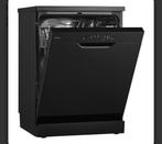 Vaatwasser - Inventum - Zwart, Witgoed en Apparatuur, Vaatwasmachines, Gebruikt, 60 cm of meer, Eco programma, Ophalen of Verzenden