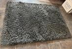 Vloerkleed hoogpolig zwart 140X200, Ophalen, Gebruikt, 100 tot 150 cm, Zwart