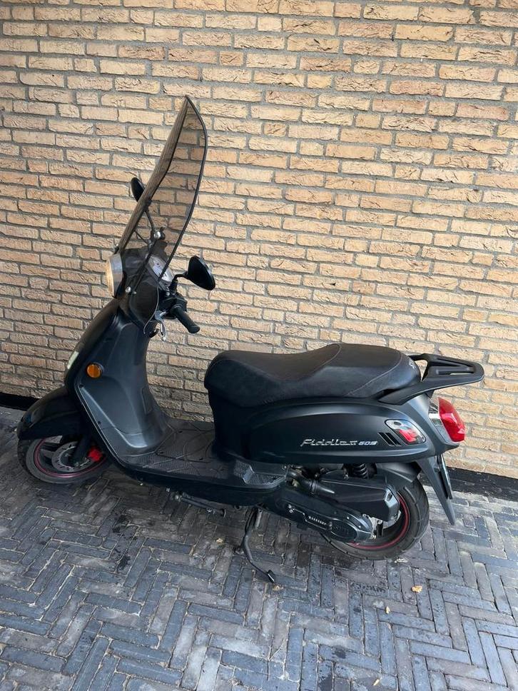 Sym Fiddle 2 (2021) - Topstaat!, Fietsen en Brommers, Scooters | SYM, Zo goed als nieuw, Overige modellen, Maximaal 25 km/u, Benzine