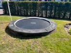 Trampoline om in te graven: 320 cm doorsnee., Ophalen of Verzenden, Gebruikt