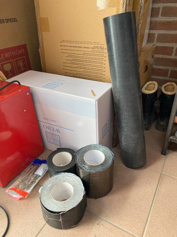 Over diverse epdm en dpc folie en tape, Doe-het-zelf en Verbouw, Zeil en Folie, Zo goed als nieuw, Folie, 15 m² of meer, Ophalen