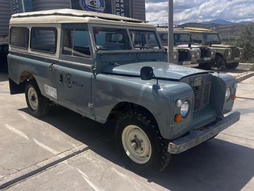 Land Rover Series 2a, 9 zitplaatsen,bj 1973, oldtimer, Auto's, Land Rover, Bedrijf, Series, Diesel, SUV of Terreinwagen, Handgeschakeld