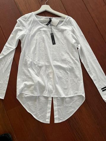 10days NIEUW longsleeve shirt / blouse maat 1 wit beschikbaar voor biedingen