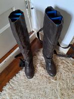 Mooie hoge laarzen, Donkerbruin, profielzool, Zara, mt.38, Hoge laarzen, Bruin, Zara, Ophalen of Verzenden