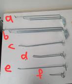 Grote voorraad stellinghaken, Ophalen of Verzenden