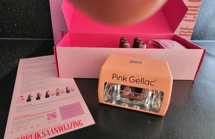 Pink Gellac Starterspakket Compleet, Sieraden, Tassen en Uiterlijk, Uiterlijk | Cosmetica en Make-up, Nieuw, Toebehoren, Handen en Nagels