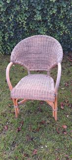 Rotan tuinstoel of voor binnen, Ophalen of Verzenden, Gebruikt