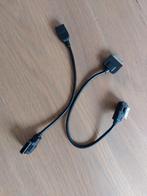MMI media kabels 2x, Auto-onderdelen, Elektronica en Kabels, Ophalen of Verzenden, Gebruikt, Audi