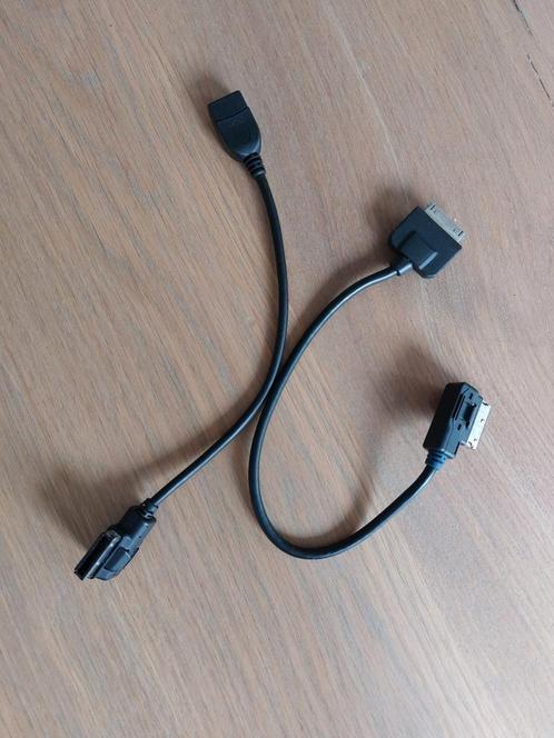 MMI media kabels 2x, Auto-onderdelen, Elektronica en Kabels, Audi, Skoda, Gebruikt, Ophalen of Verzenden