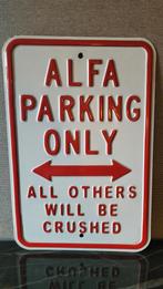 Garagebord Alfa Romeo, Ophalen of Verzenden