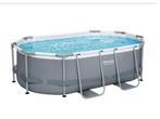 Zwembad bestway Levant 305x200x84, 200 tot 300 cm, 80 tot 120 cm, Ophalen of Verzenden, Zo goed als nieuw