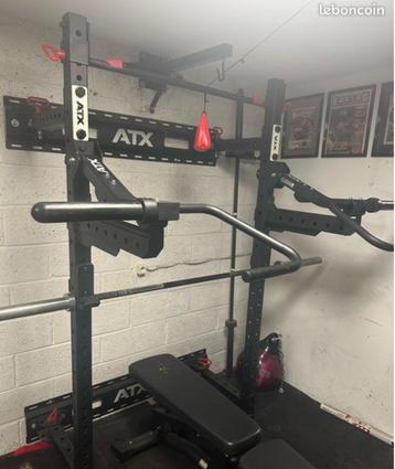 ATX fold rack + jammer & spotter arms beschikbaar voor biedingen
