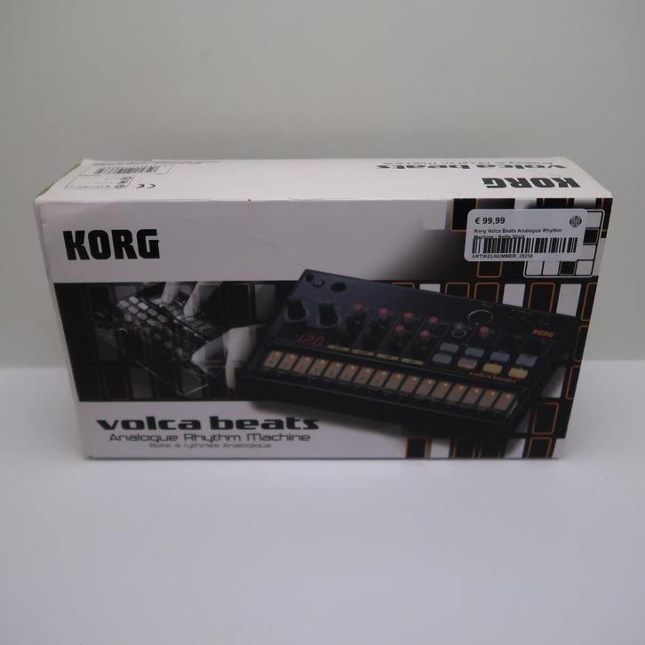 Korg Volca Beats Analogue Rhythm Machine | Nette Staat, Muziek en Instrumenten, Synthesizers, Zo goed als nieuw