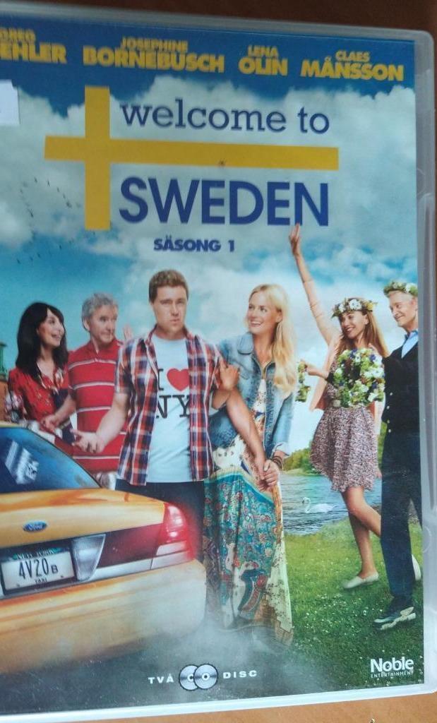 2-DVD Welcome To Sweden - Säsong 1., Cd's en Dvd's, Dvd's | Tv en Series, Zo goed als nieuw, Komedie, Alle leeftijden, Ophalen of Verzenden